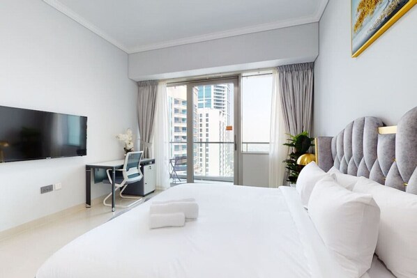 1 chambre, fer et planche à repasser, Wi-Fi, literie fournie