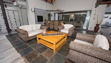 TV connectée, cheminée