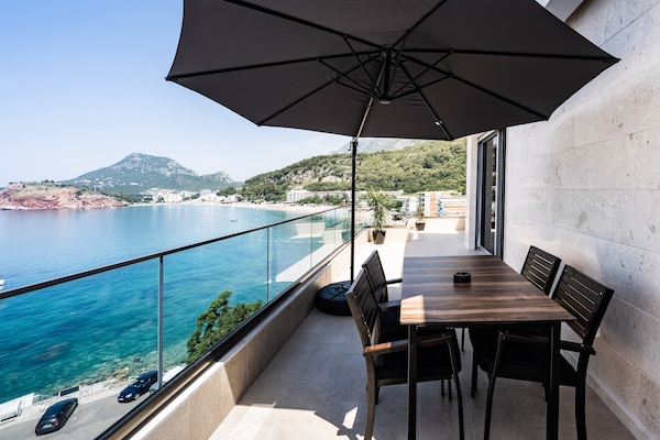 Premium Penthouse, 1 Katil Raja (King) dengan Katil Sofa, Sea View | Teres/patio