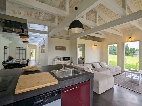 Renovated cottage with terrace, hiking and cultural activities in Haute-Loire