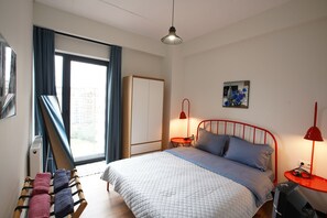 1 soverom, strykejern/-brett, wi-fi og sengetøy