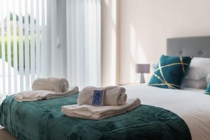 1 soverom, strykejern/-brett, wi-fi og sengetøy