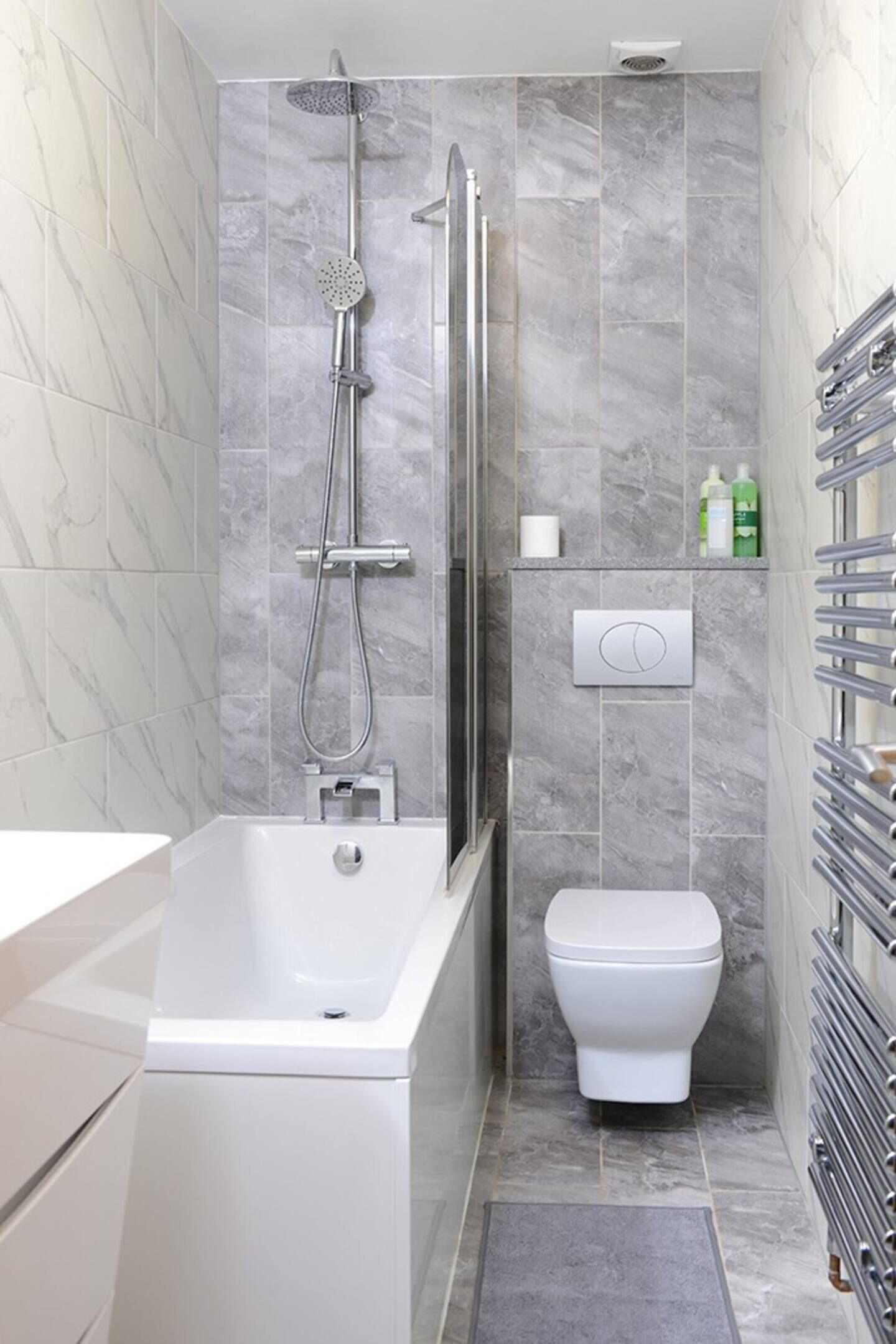 Hair dryer, towels