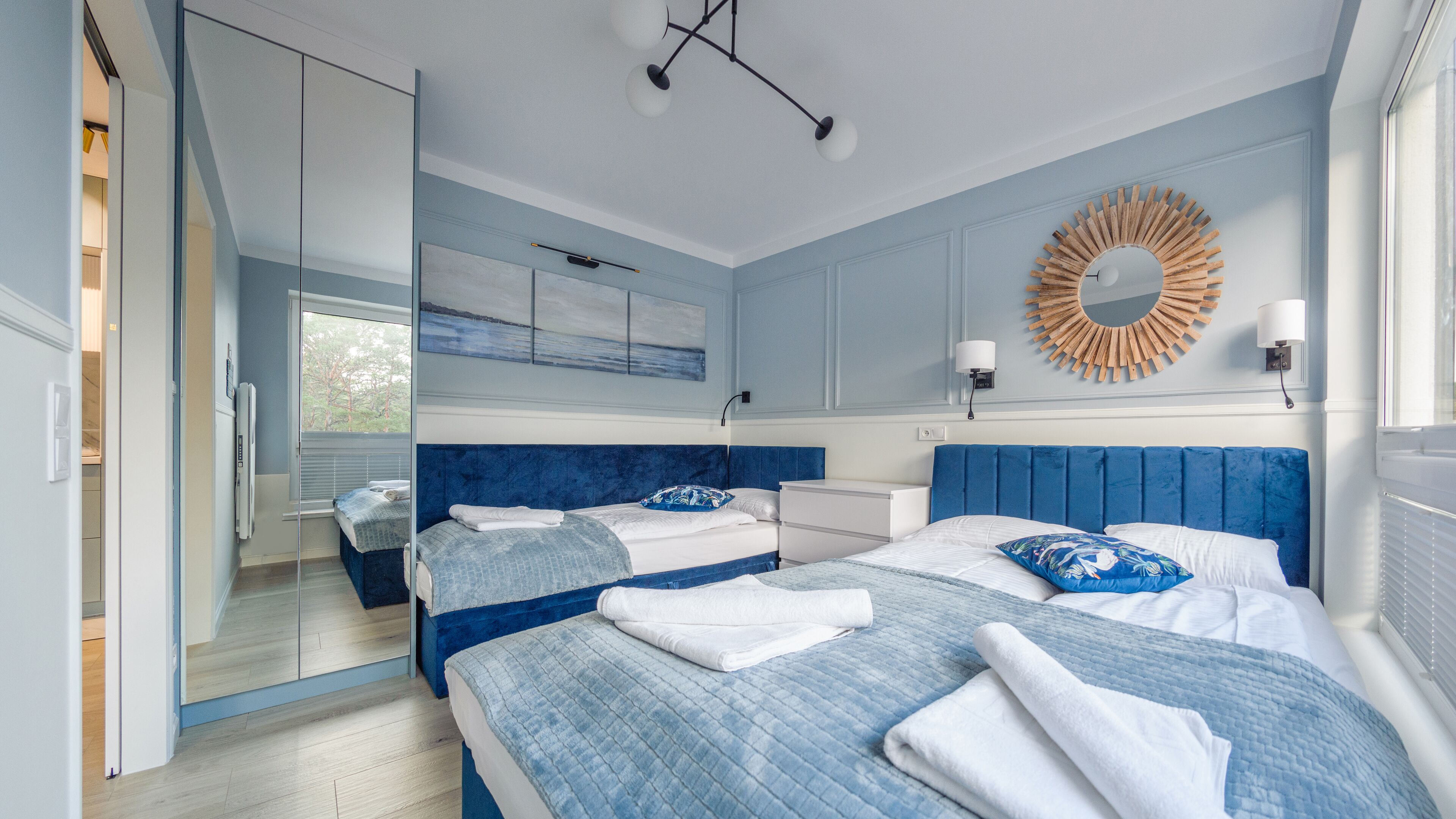 Deluxe Apartment (33 Lazu-Rowy) | 1 bilik tidur, dihias secara berasingan 