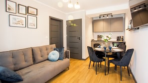 Appartement (6 Klimatyczny) | Coin séjour | Télévision à écran plat
