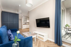 TV - Portowa 18 | Bright Apartment | Balcony (Kolobrzeg)