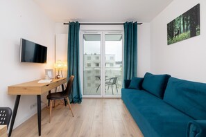 TV - Goszczyńskiego 1 | Stylish Studio | Balcony (Kraków)