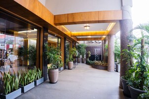 A szálláshely homlokzata