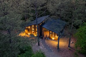 Exterior - New! Luxury Cabin Retreat Hot Tub-Playset-Firepit (Broken Bow)