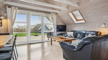 Fernseher, Kamin, DVD-Player