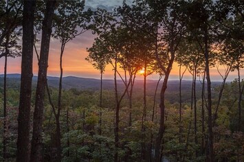 Come on up to Amber Sunsets to enjoy and exquisite North Georgia Mountain Sunset!
