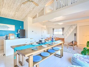 Interior - Overlooking the Olympic surf venue from the cypress bath and large terrace. (Ichinomiya)