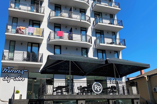 Façade de l’hébergement
