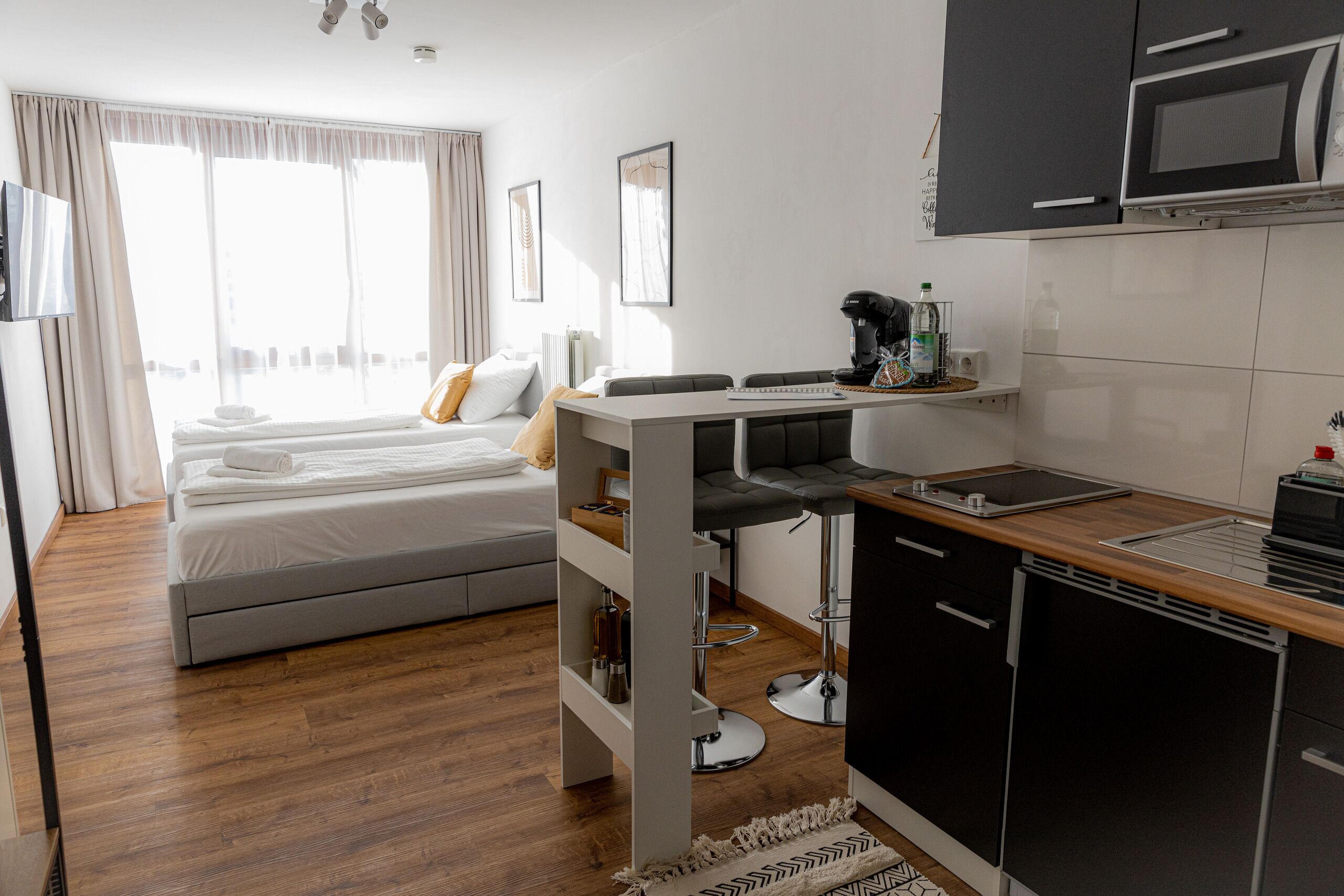 1 soveværelse, Wi-Fi, sengetøj