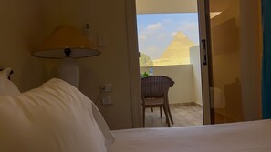 Panoramic Double or Twin Room, Balcony | Minibar, in-room safe, individually decorated, individually furnished - Pyramids Glory INN (Giza)