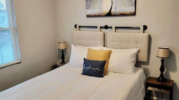 2 bedrooms, individually decorated, individually furnished