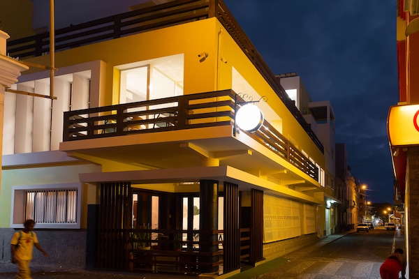 Fassade der Unterkunft