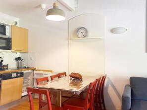 Dining - 1st floor, view ski slopes, fitness, swimming pool, terrace, tv, ski locker, 57m², Barèges/La Mongie (La Mongie)