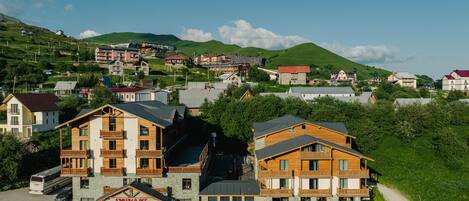 Fassade der Unterkunft