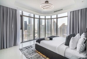 3 bedrooms, iron/ironing board, travel cot, WiFi - Stunning Burj Khalifa View Apartment in Downtown (Dubai)