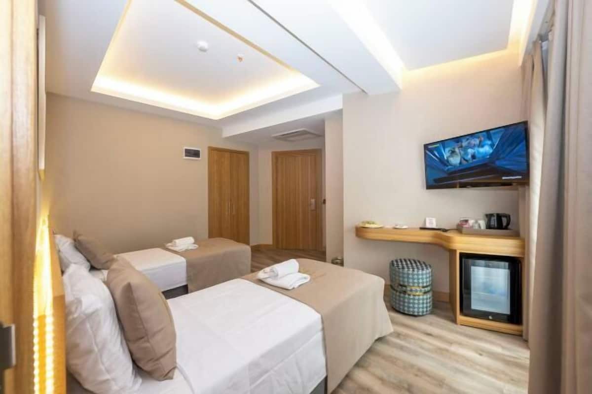 Minibar, caja de seguridad en la habitación y sistema de insonorización 