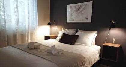 Cosy apartment in the centre of Szekesfehervar with beautiful green garden.