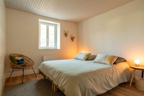 3 slaapkamers, een strijkplank/strijkijzer