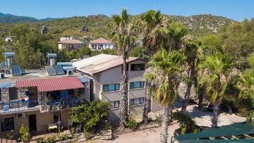 Fassade der Unterkunft