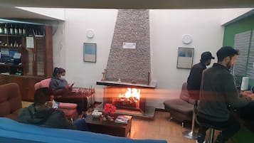 Sala de estar en el lobby