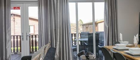 Uitzicht vanuit accommodatie