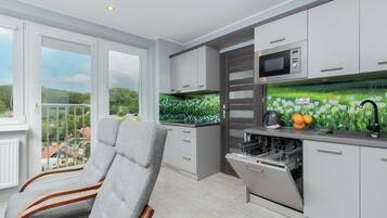 Căn hộ, 1 phòng ngủ, bếp | 1 phòng ngủ, bộ trải giường