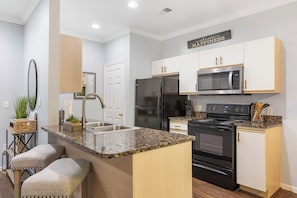 Condo, Multiple Beds, Patio, Garden View (Tranquility Hills) | Private kitchen | Coffee/tea maker