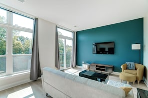 Living area - Dublin Bridgepark Luxury Topfloor Condominium (Dublin)