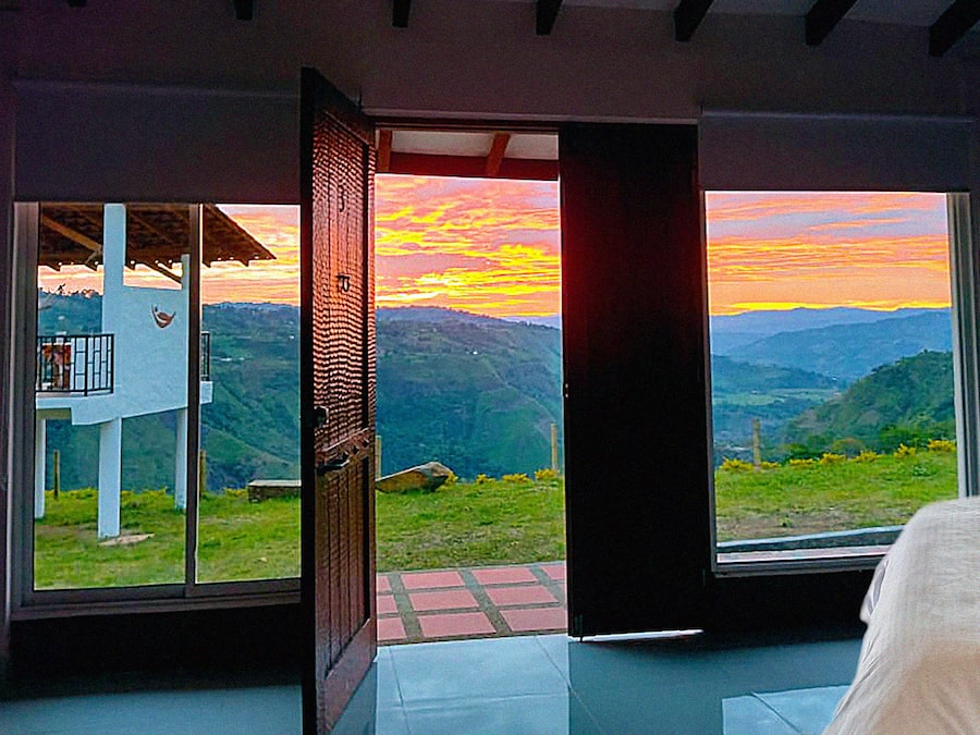 Comfort-Dreibettzimmer, 2Â Schlafzimmer, Bergblick