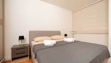 2 habitaciones, tabla de planchar con plancha y wifi gratis