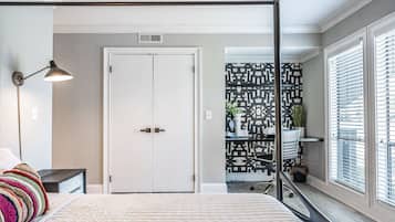 2 soveværelser, skrivebord, strygejern/strygebræt, gratis Wi-Fi