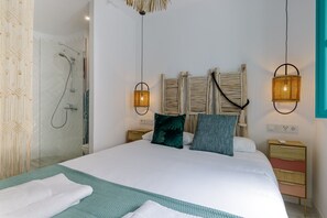 2 chambres, fer et planche Ă repasser, Wi-Fi gratuit, draps fournis