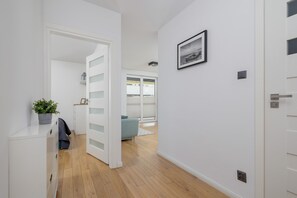 Apartment, 1 Bedroom, Terrace | Living area - Osiedle Życzeń Apartment by Renters (Kraków)