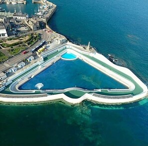 Pool - Stylish Cornish Village 3 bedroom house old Newlyn (Newlyn)