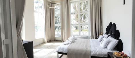 Appartement Deluxe | 3 chambres, literie de qualité supérieure, rideaux occultants