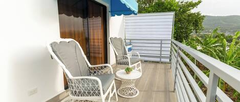 Vue depuis le balcon