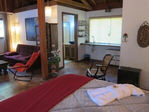 Deluxe Chalet | 1 bedroom, premium bedding, desk, free WiFi - Pousada Anecuém (Camanducaia)
