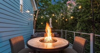 5 min. stroll to Downtown Mckinney! Family & Pet Friendly Cottage