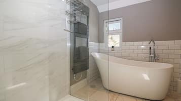 Shower, hair dryer