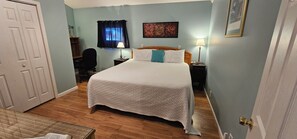 1 bedroom, iron/ironing board, Internet, bed sheets