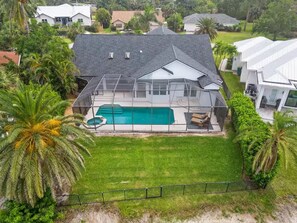 Exterior - Luxe Lakeside Living: Stunning Home w/ Pool & Spa (Naples)