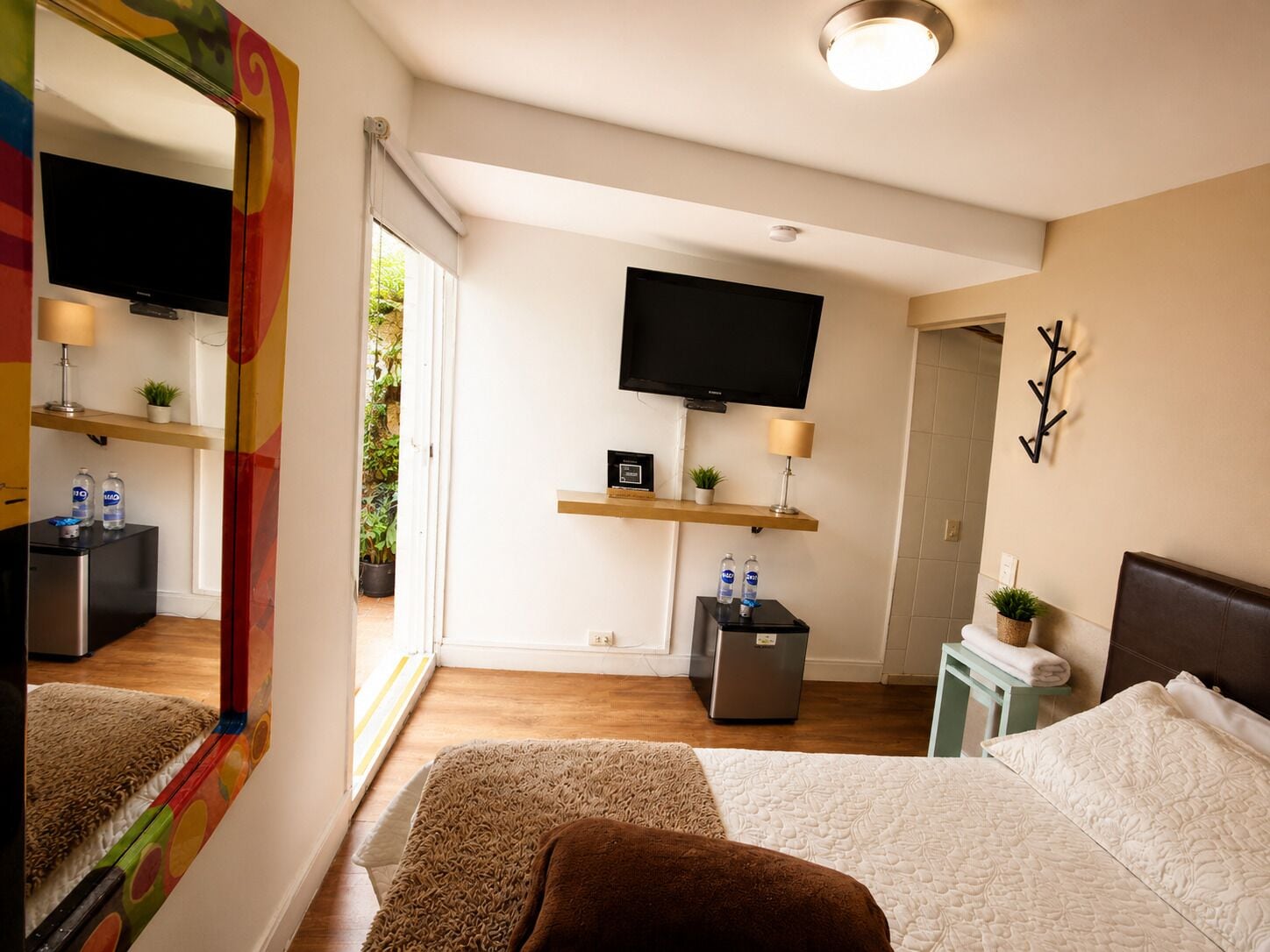 Basic Double Room | Free WiFi, bed sheets