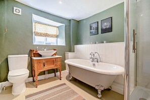 Een douche, een haardroger