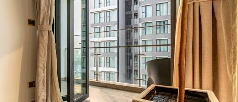 Familie appartement | Terras