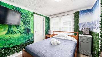 3 chambres, bureau, fer et planche à repasser, Wi-Fi gratuit